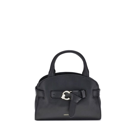 Coccinelle Black Calf Leather Bos Taurus Handbag 1728,67465543840,Bags,Black,Coccinelle,Handbags - Bags,New with tags,Women