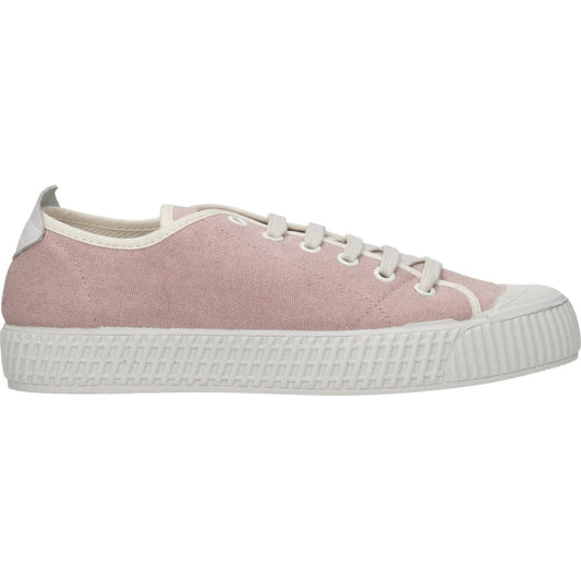 Car Shoe Pink Fabric Low Tops