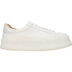 Jil Sander White Leather Platform Sneakers JI-8547243163913-EU39/US9