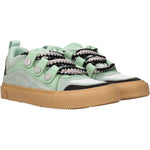 Marcelo Burlon Green Leather Low Tops MA-8547243491593-EU40/US7