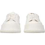 Jil Sander White Leather Platform Sneakers JI-8547243163913-EU39/US9