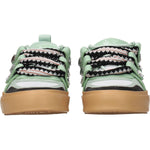 Marcelo Burlon Green Leather Low Tops MA-8547243491593-EU40/US7