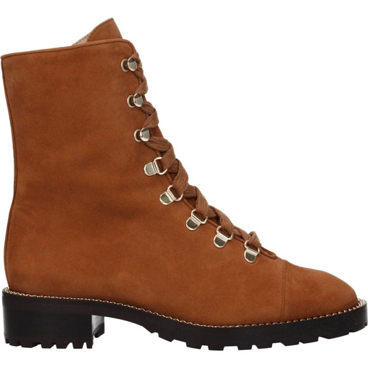 Stuart Weitzman Brown Leather Ankle Boots ST-8547258073353-EU36/US6