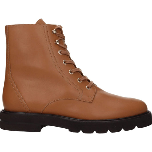 Stuart Weitzman Brown Leather Ankle Boots ST-8547258171657-EU40/US10