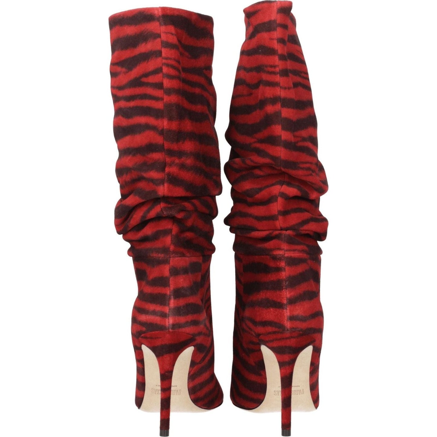 Paris Texas Red Leather Ankle Boots PA-8547255222537-EU36/US6