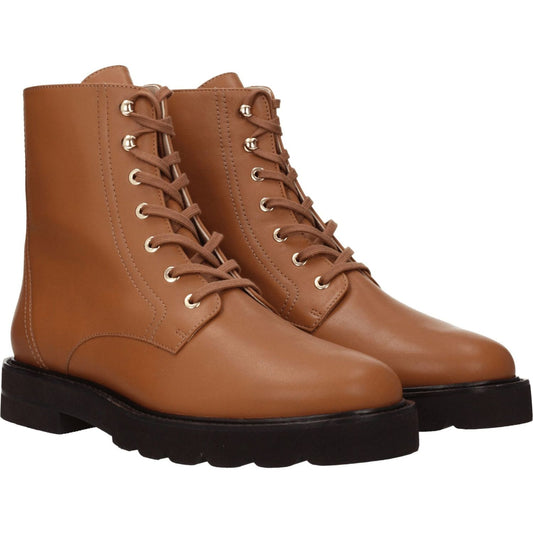 Stuart Weitzman Brown Leather Ankle Boots ST-8547258171657-EU40/US10