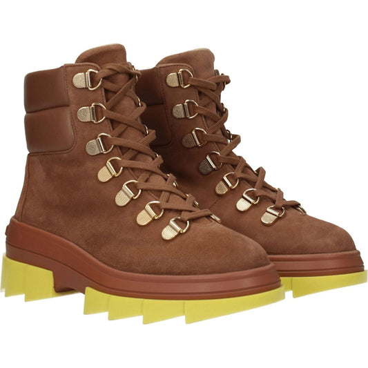 Stuart Weitzman Brown Leather Ankle Boots ST-8547258269961-EU36/US6