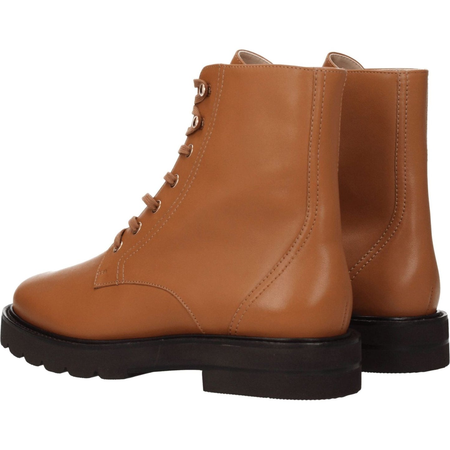 Stuart Weitzman Brown Leather Ankle Boots ST-8547258171657-EU40/US10