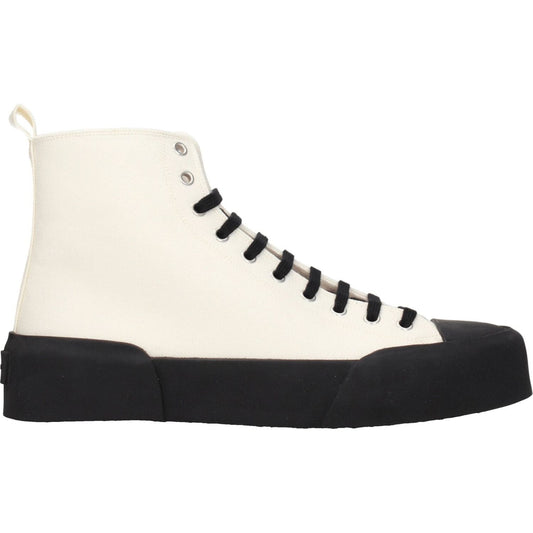 Jil Sander Beige Fabric High Tops JI-8547288449289-EU41/US8