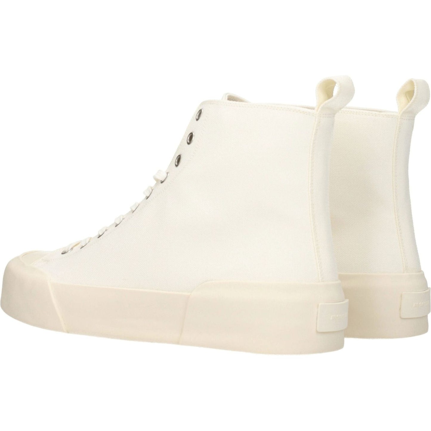 Jil Sander Beige Fabric High Tops JI-8547288416521-EU42/US9
