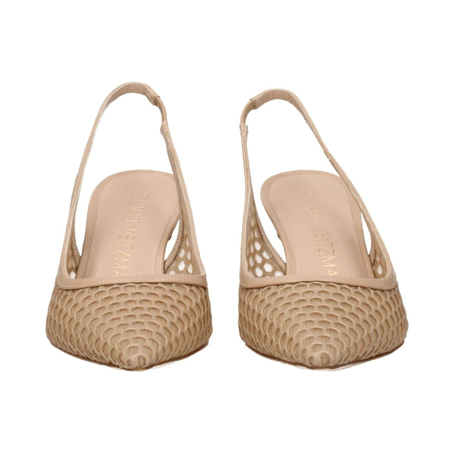 Stuart Weitzman Beige Leather High Heel Pumps ST-8547313746185-EU37/US7