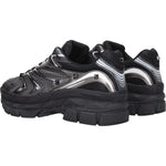 Valentino Garavani Black Fabric Athletic Sneakers VA-8547319251209-EU40/US7