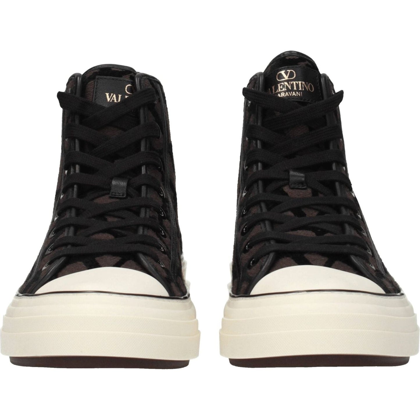 Valentino Garavani Brown Fabric High Tops VA-8547336814857-EU45/US12