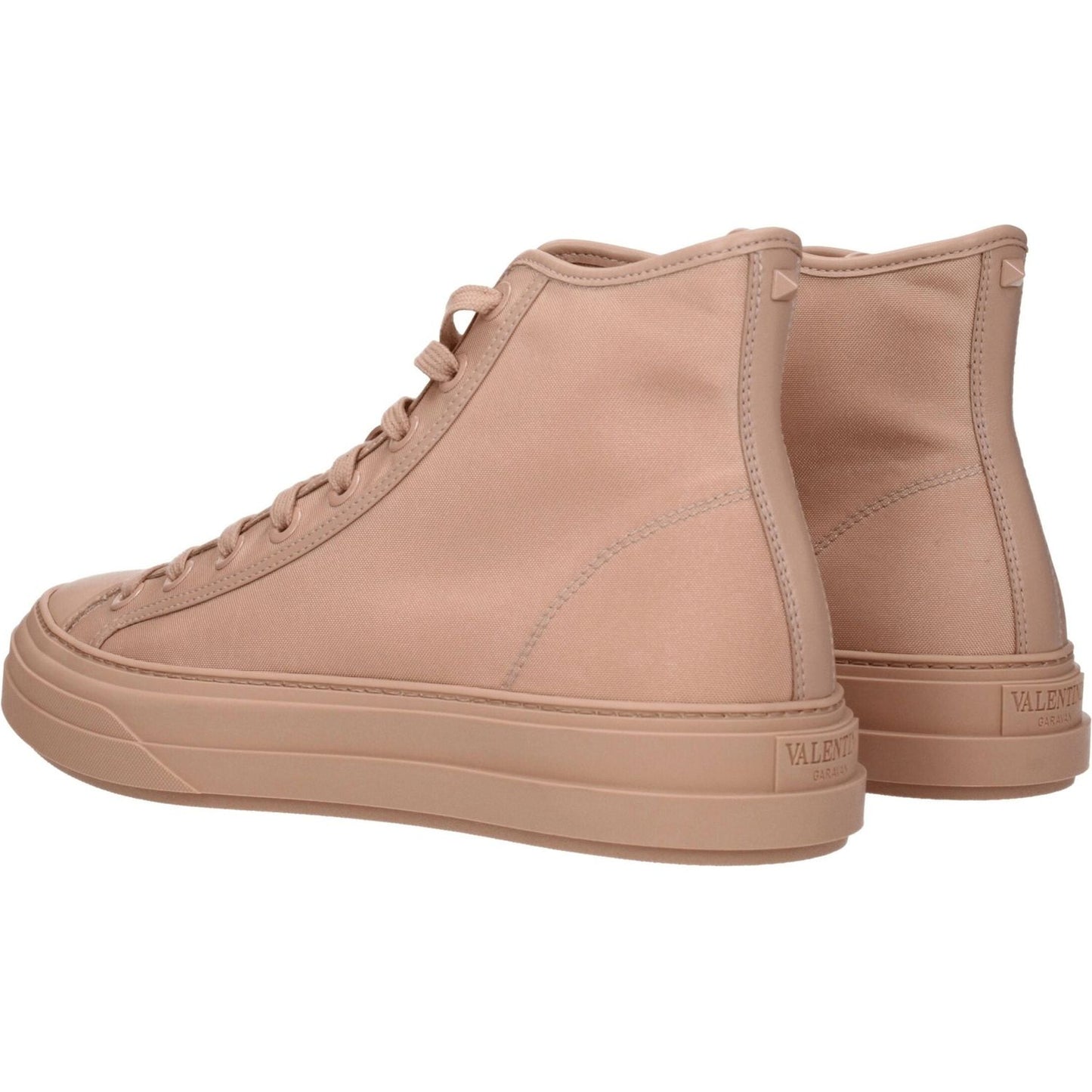 Valentino Garavani Pink Fabric High Tops VA-8547336716553-EU41/US8