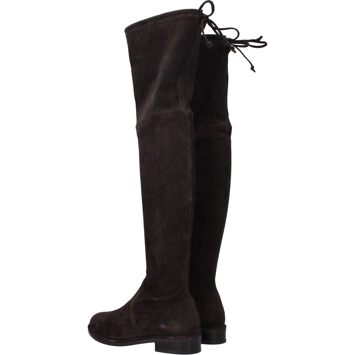 Stuart Weitzman Brown Leather Over The Knee ST-8547426140425-EU35.5/US5.5