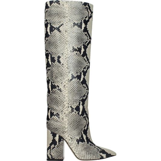 Paris Texas Beige Leather Over The Knee PA-8547451371785-EU36/US6
