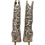 Paris Texas Beige Leather Ankle Boots PA-8547451142409-EU36/US6