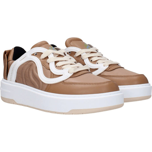 Stella McCartney Brown Fabric Chunky Sneakers ST-8547462447369-EU38/US8