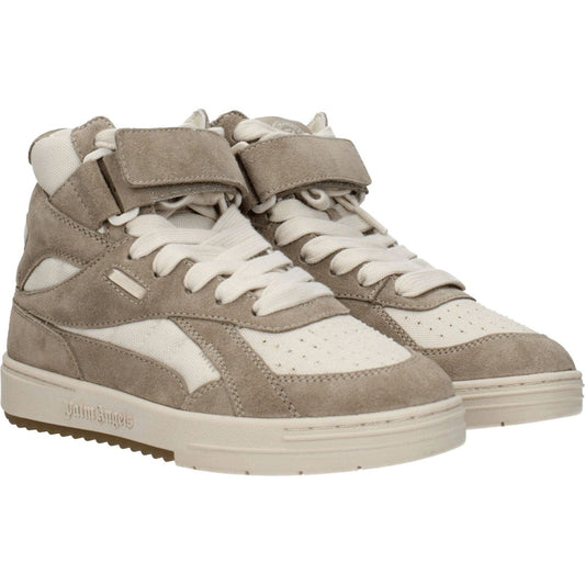 Palm Angels Beige Leather High Tops PA-8547463332105-EU36/US6