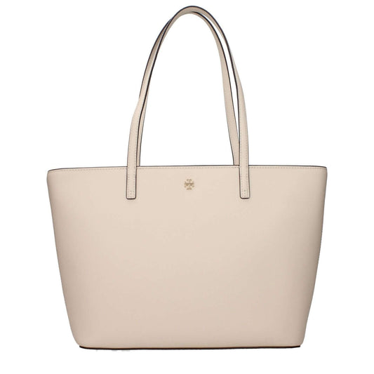 Tory Burch Beige Leather Shoulder Bag