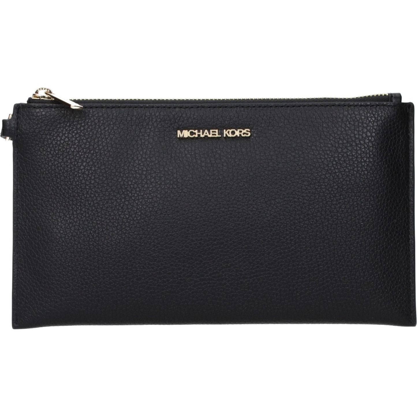 Michael Kors Black Leather Clutch Bags MI15132913893641BT