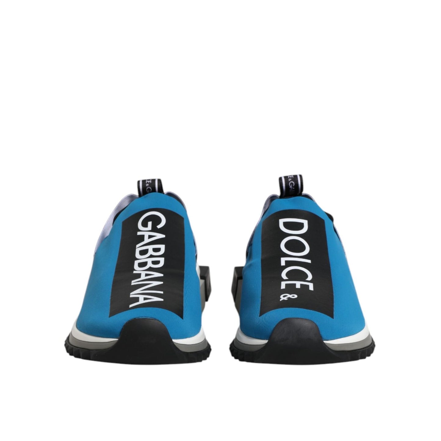 Dolce & Gabbana Blue Logo Low Top Sorrento Men Sneakers Shoes