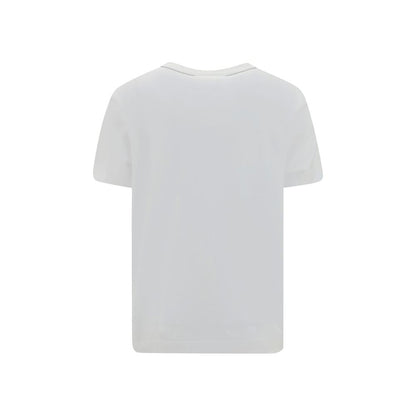 Brunello Cucinelli White Cotton T-Shirt