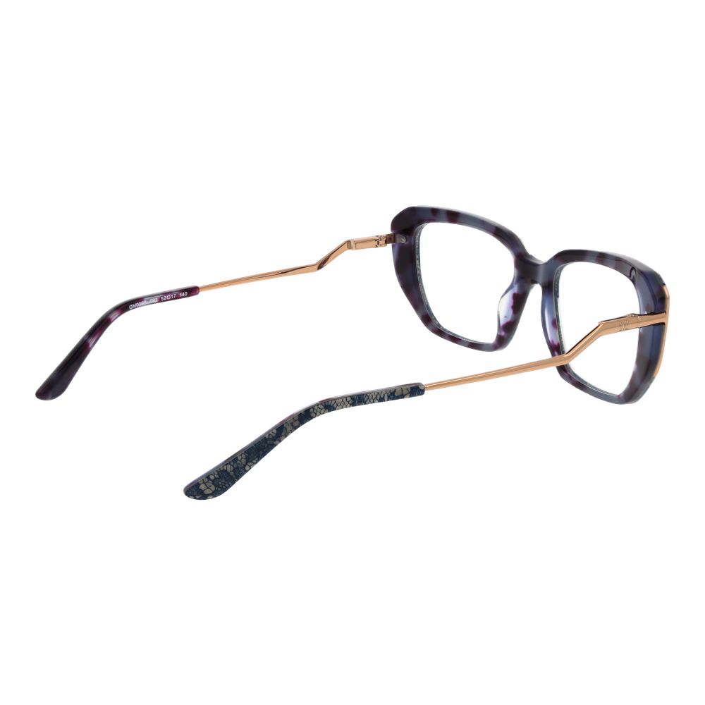 Marciano by Guess Multicolor Women Glasses Frame, full-rim acetate frame, demo lenses, trapezium style, spring hinge, branded case included.