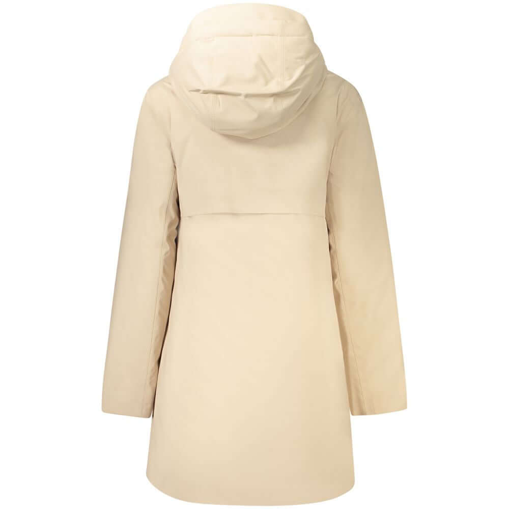 K-WAY Beige Polyester Jackets & Coat