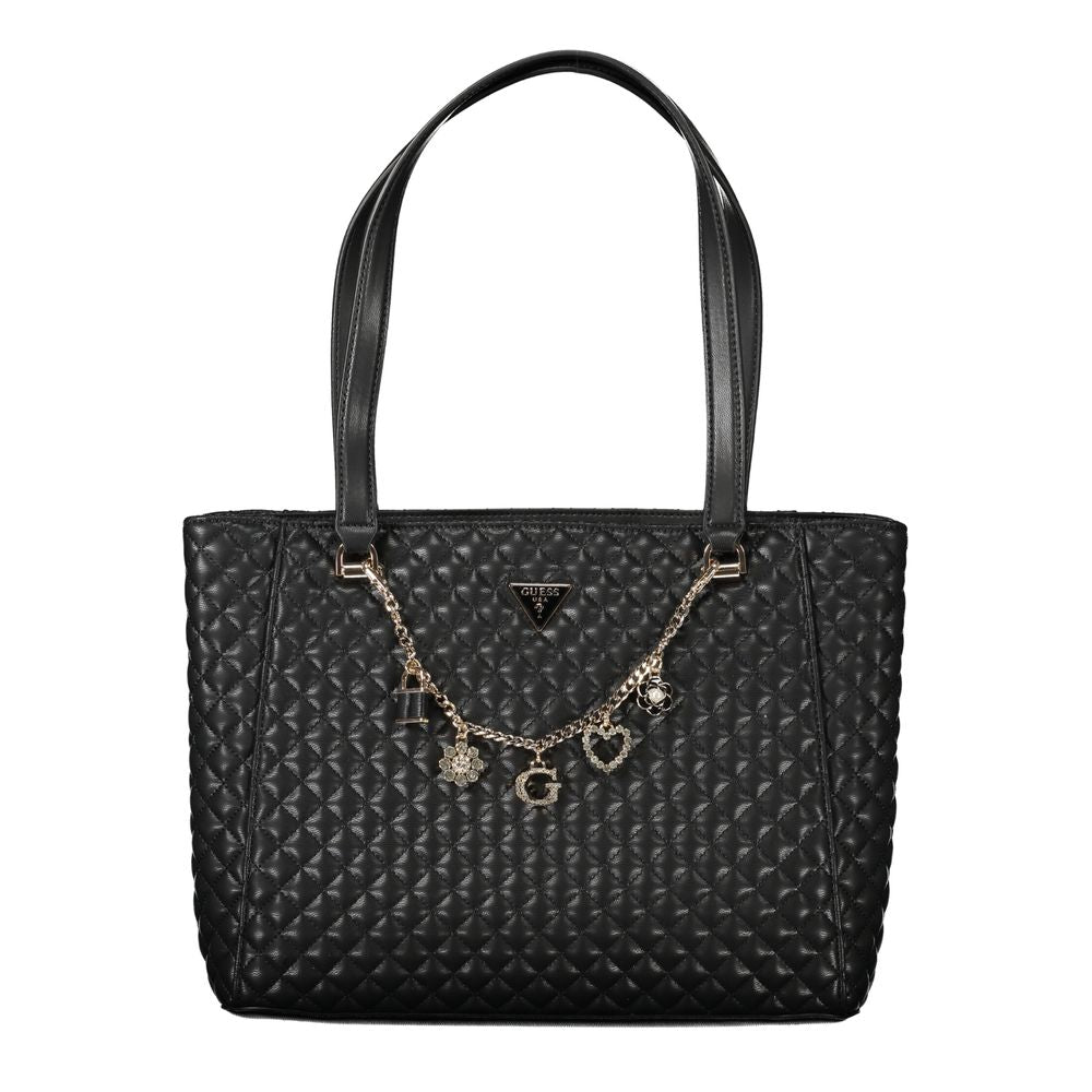 Guess Jeans Black Polyethylene Women Handbag GU-39225