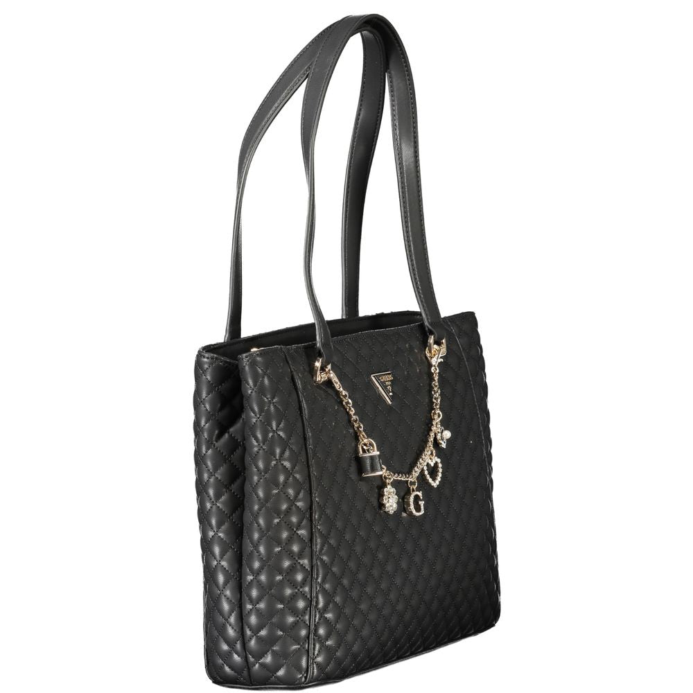 Guess Jeans Black Polyethylene Women Handbag GU-39225