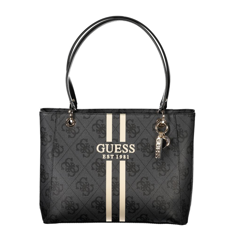 Guess Jeans Black Polyethylene Women Handbag GU-39274