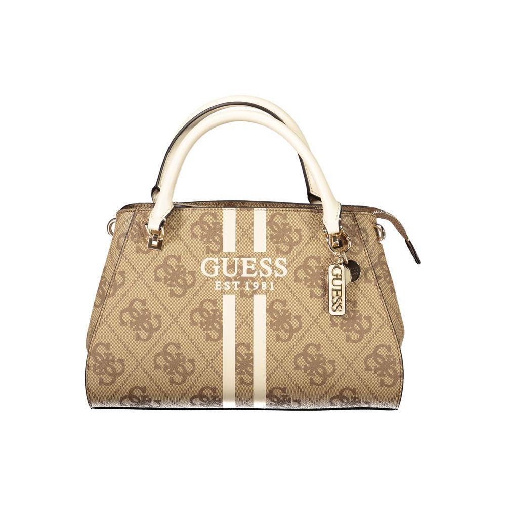 Guess Jeans Beige Polyethylene Women Handbag GU-39285