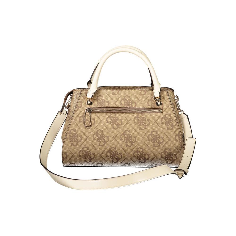 Guess Jeans Beige Polyethylene Women Handbag GU-39285