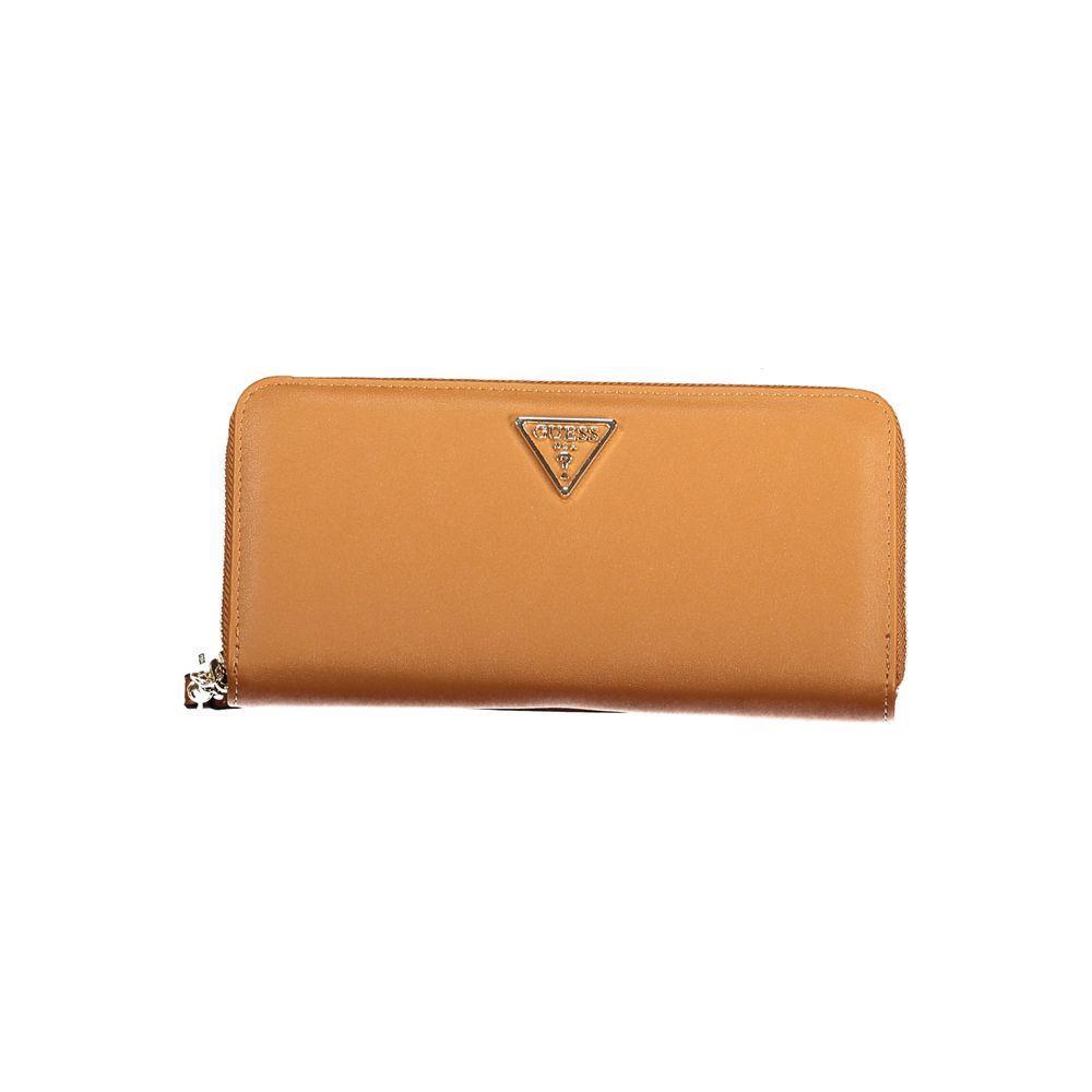Guess Jeans Brown Polyethylene Women Wallet GU-39293