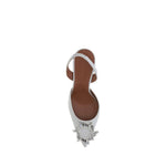 Amina Muaddi Begum Pumps AM-C9S343858BEGWHITEWHITE-EU41/US11
