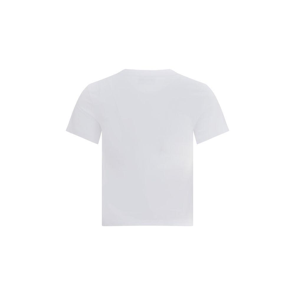 Ami Paris Ami De Coeur Cropped T-Shirt AM-FTS347724100-S