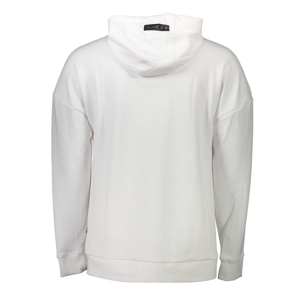 Plein Sport White Cotton Sweatshirt