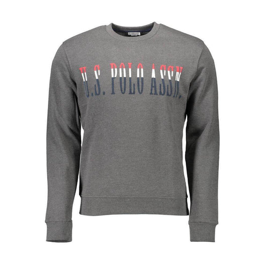 U.S. POLO ASSN. Gray Cotton Men's Sweatshirt