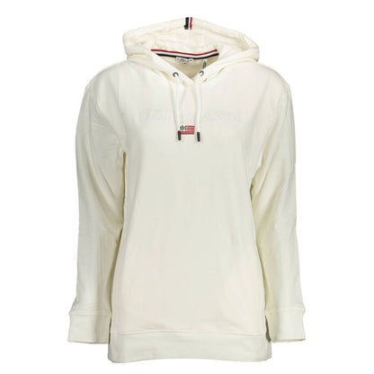 U.S. POLO ASSN. White Cotton Sweatshirt