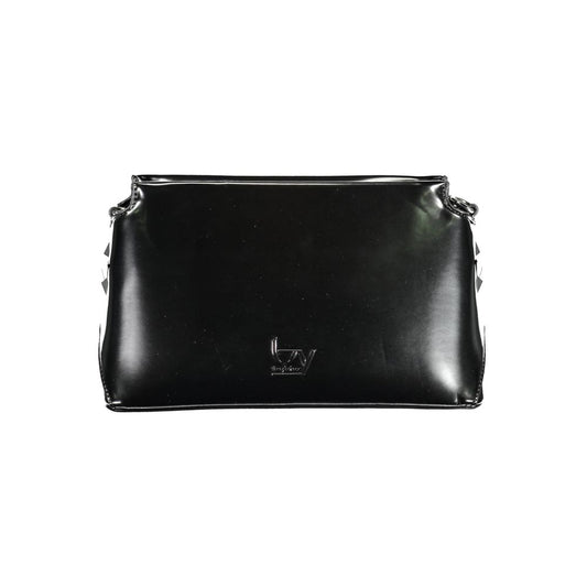 BYBLOS Nero Polyurethane Women Handbag 1728,67403481248,Bags,Black,BYBLOS,New with tags,Shoulder Bags - Bags,Women