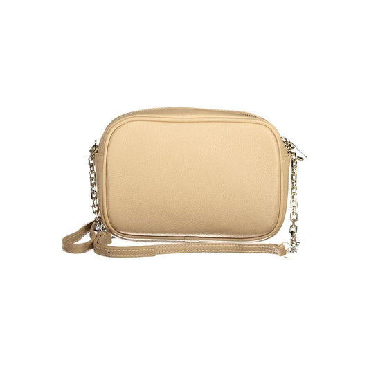 Patrizia Pepe Beige Leather Handbag PA-28900