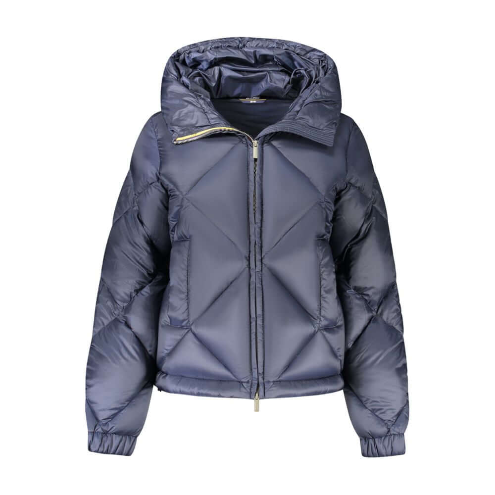 K-WAY Blue Polyester Jackets & Coat