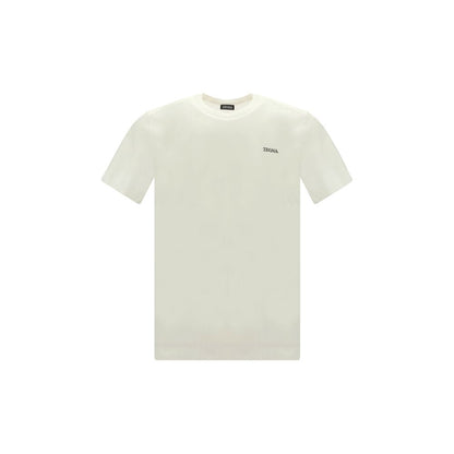 ZEGNA White Cotton T-Shirt