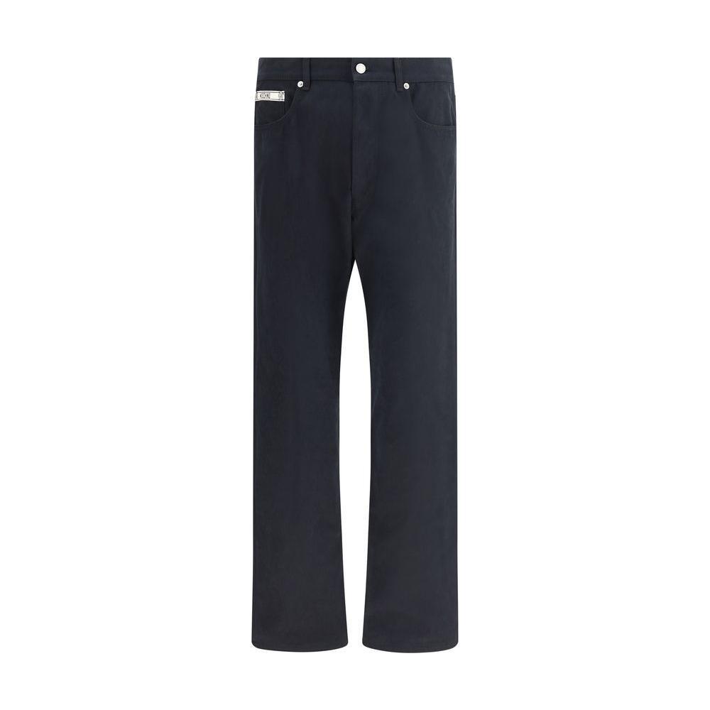 Moschino Cotton Pants MO-252ZZ0336252ZZ52180555-IT46 | S