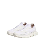 Dolce & Gabbana White SORRENTO Slip On Low Top Sneakers Shoes