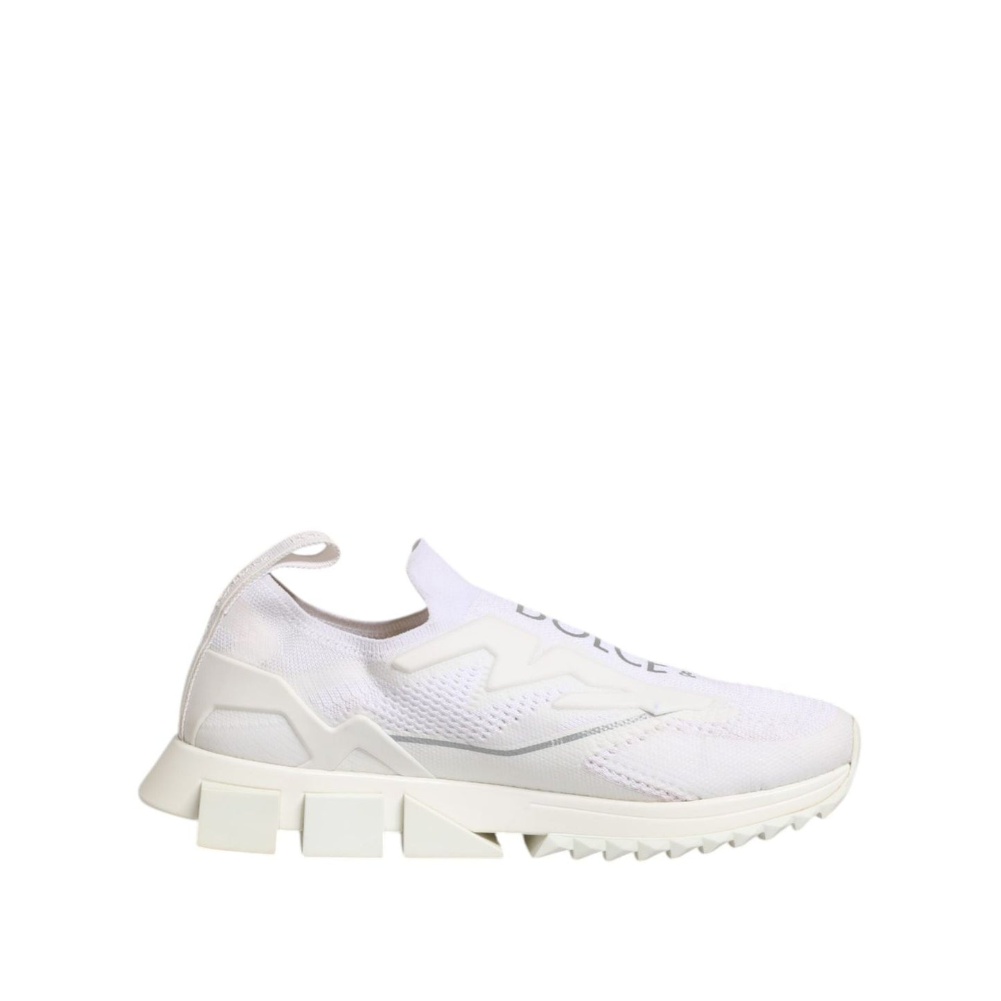Dolce & Gabbana White SORRENTO Slip On Low Top Sneakers Shoes
