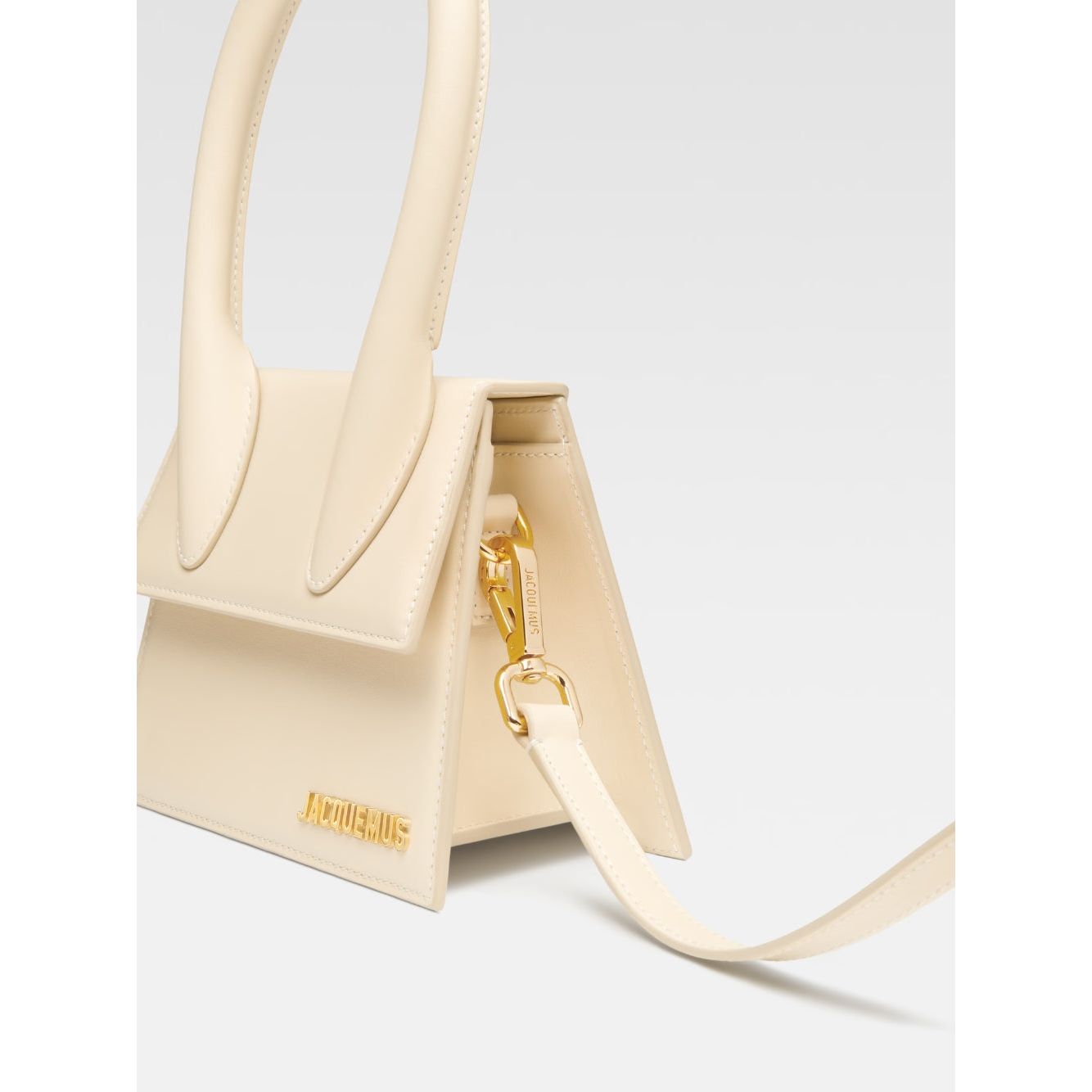Jacquemus Le Chiquito Moyen Ivory Bag 22E213BA002-3060-120