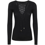 PINKO Black Viscose Sweater PI-15787-XS