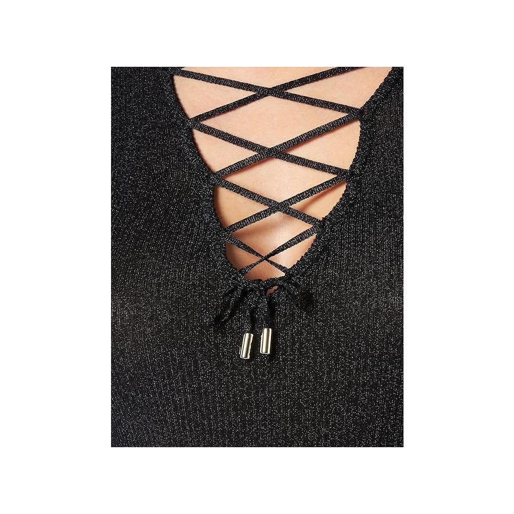 PINKO Black Viscose Sweater PI-15787-XS
